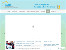 Tablet Screenshot of earth-net.eu